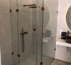 Skleněné sprchové kouty na zakázku