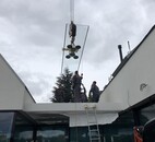 Výroba skleněných přístřešků